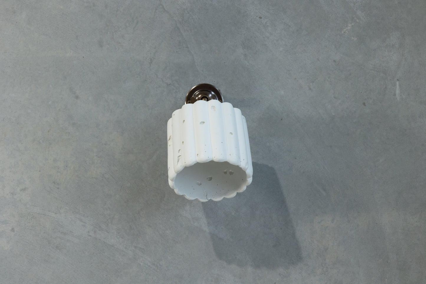 Small Fluted Wall Light with Knuckle
