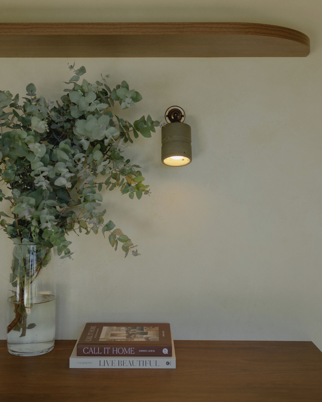 Tubular Wall Light with Knuckle