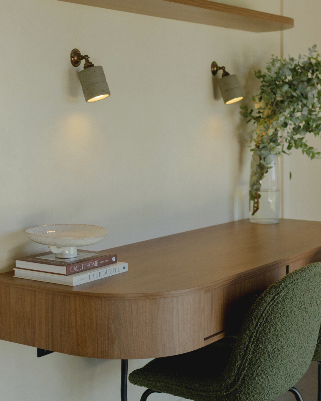 Tubular Wall Light with Knuckle