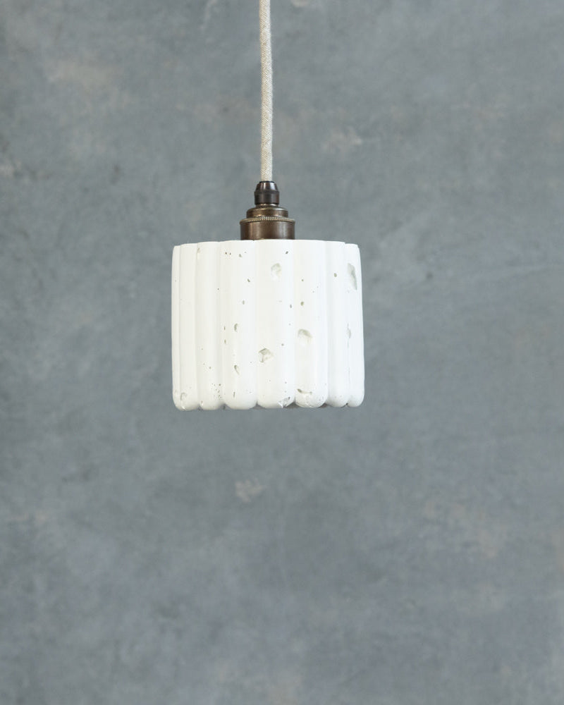 Small Fluted Pendant
