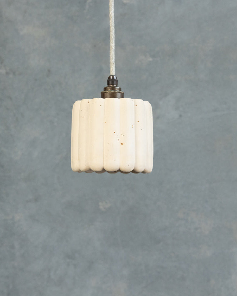 Small Fluted Pendant