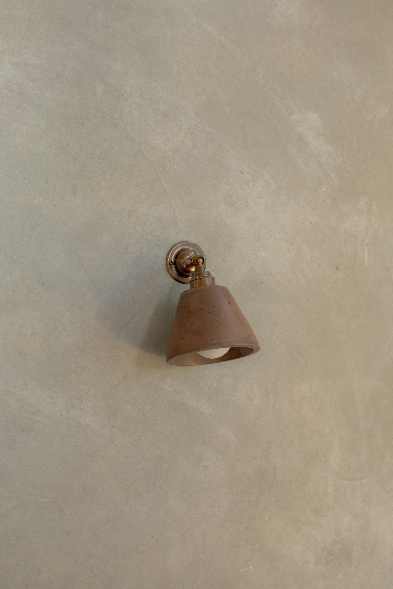 Mod wall light with knuckle