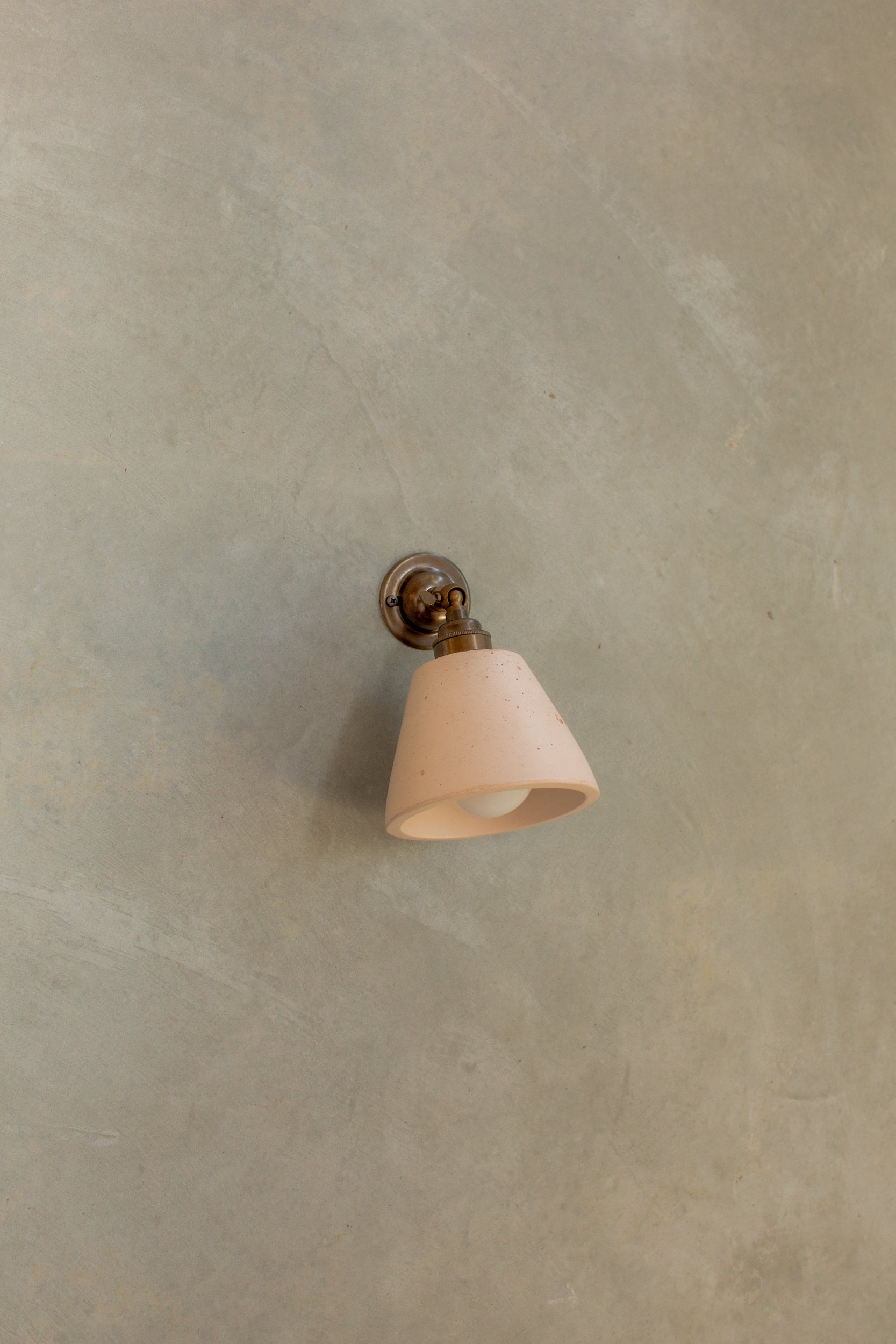 Mod wall light with knuckle