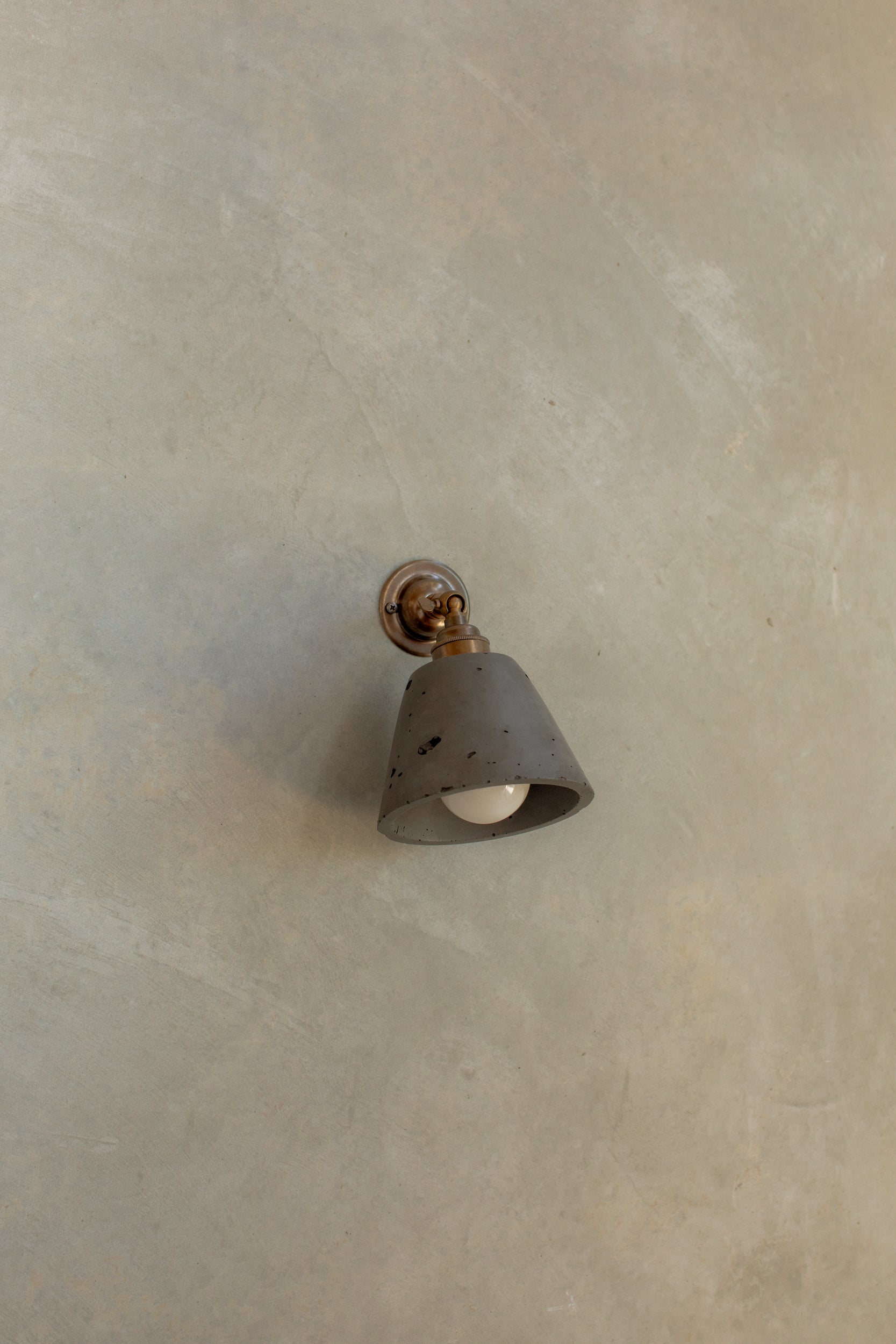 Mod wall light with knuckle