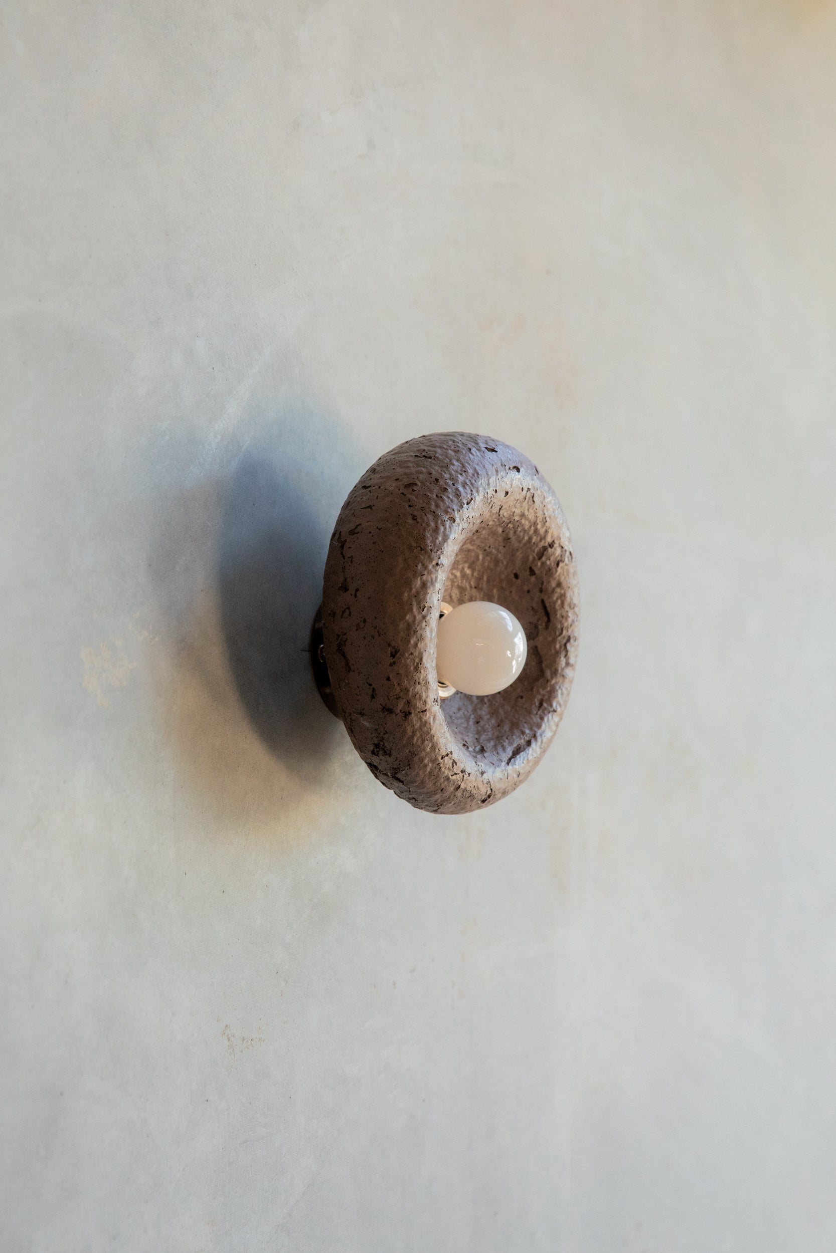 Pumice Sconce