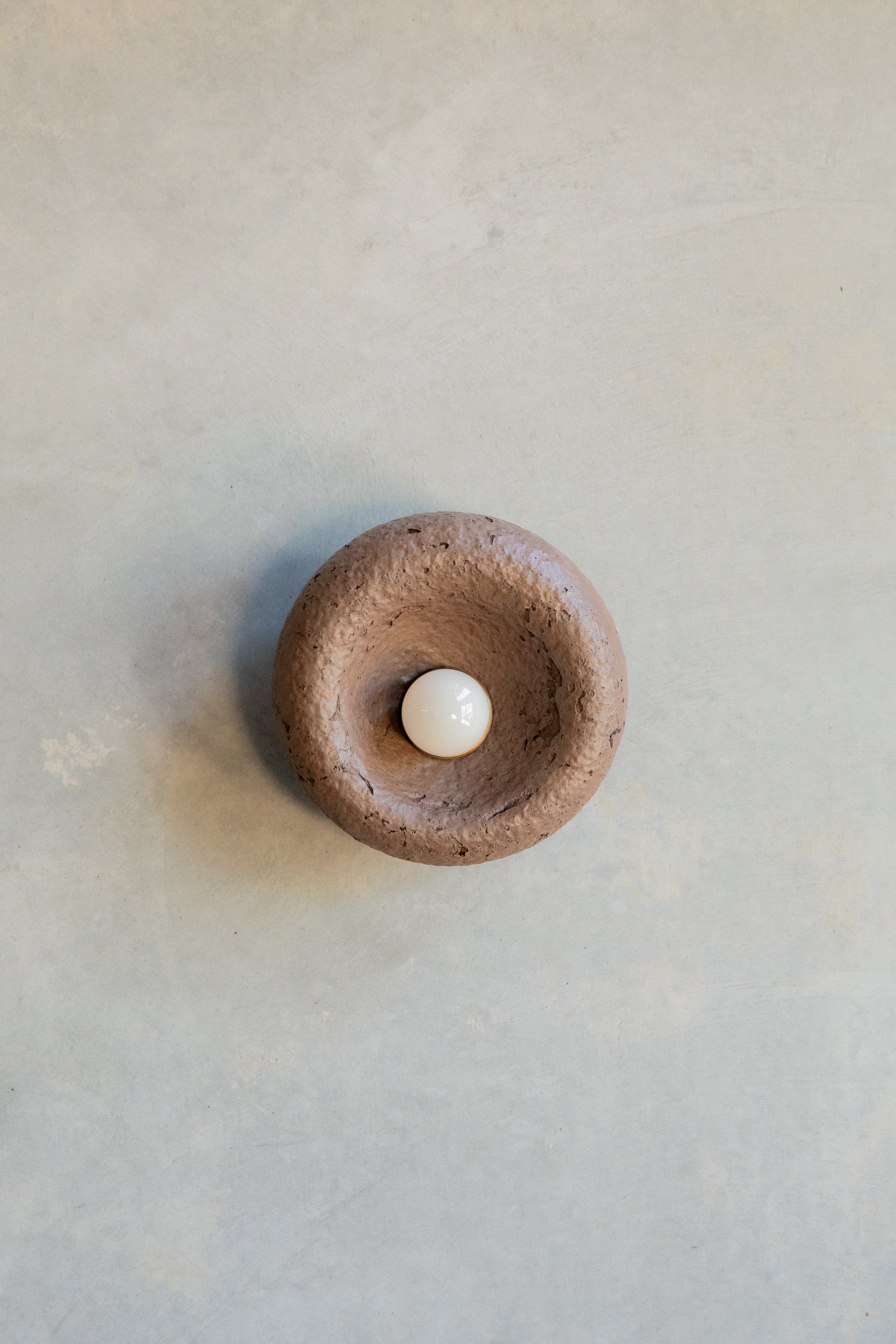 Pumice Sconce