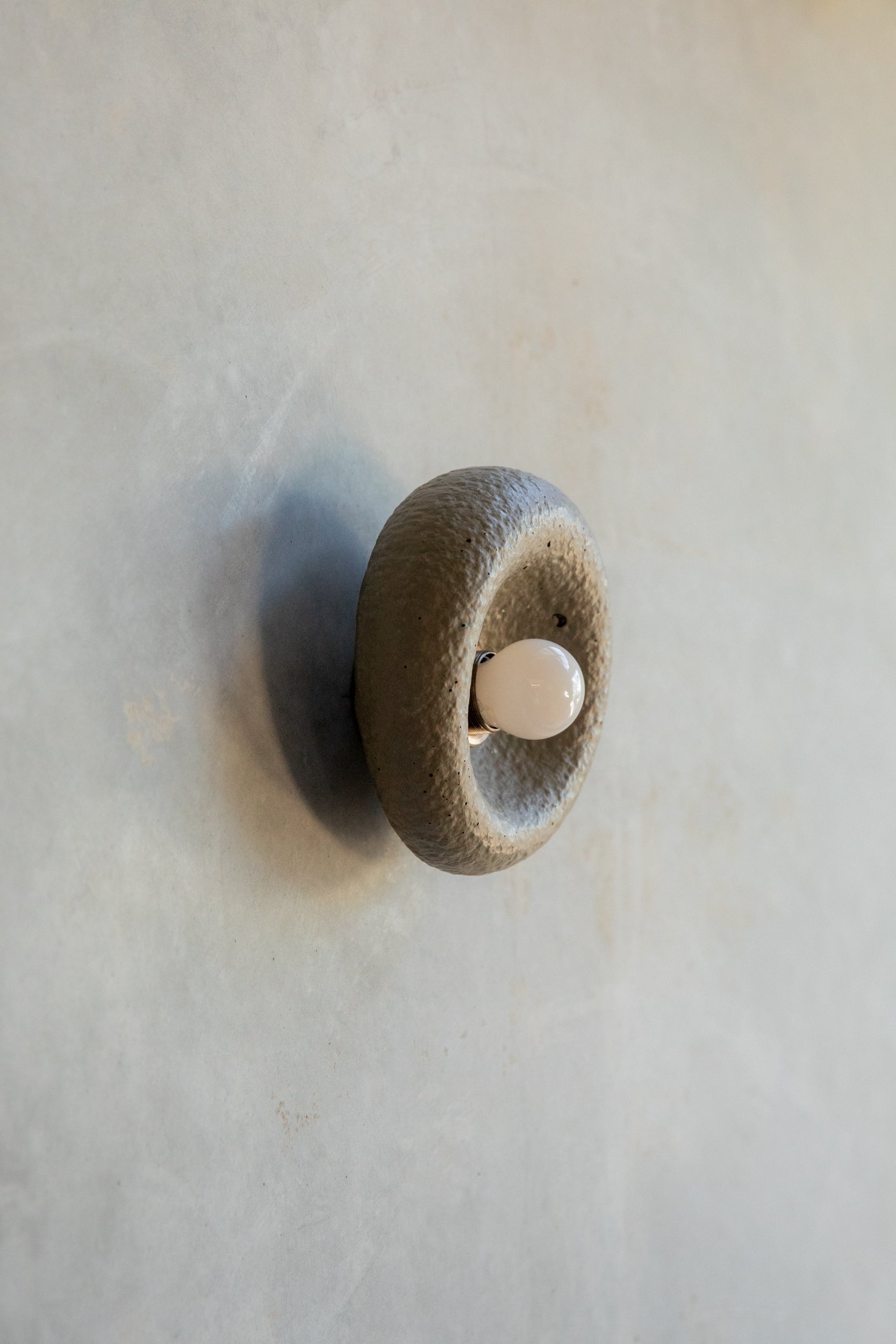 Pumice Sconce