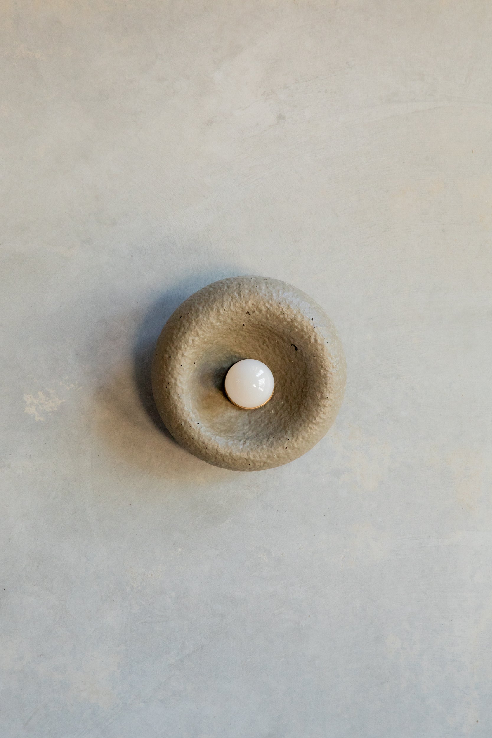 Pumice Sconce