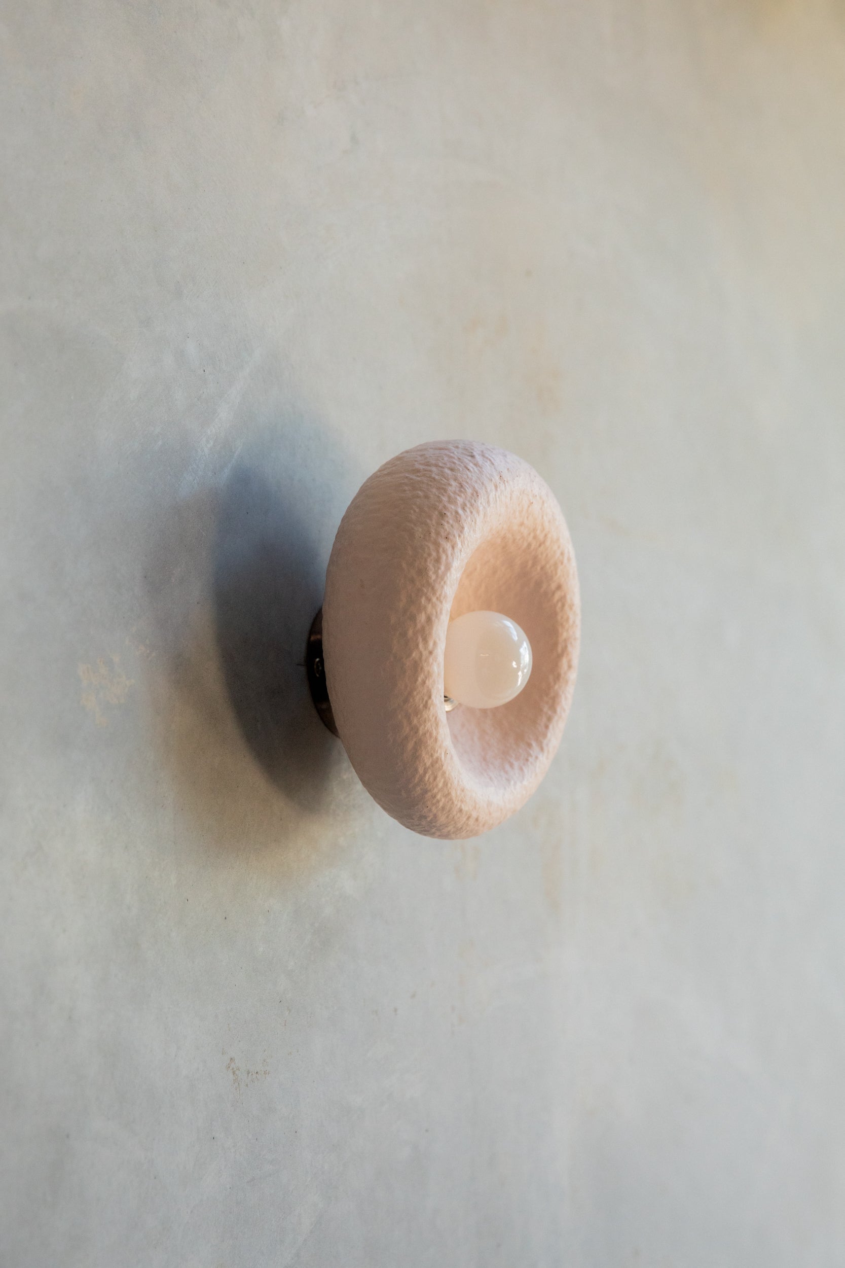 Pumice Sconce