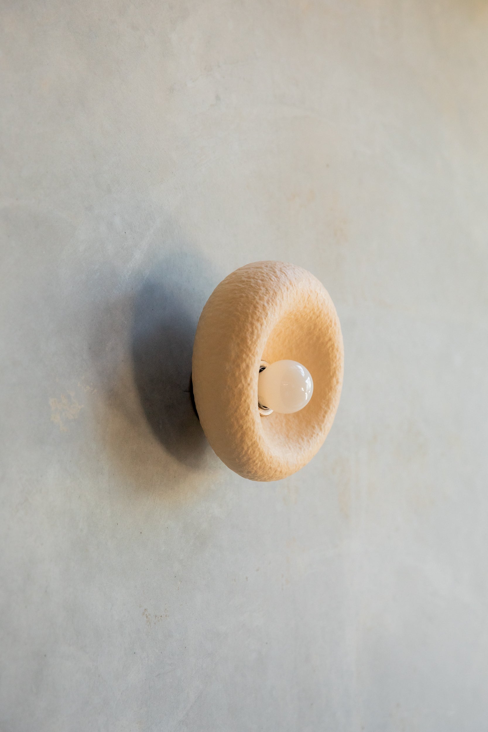 Pumice Sconce