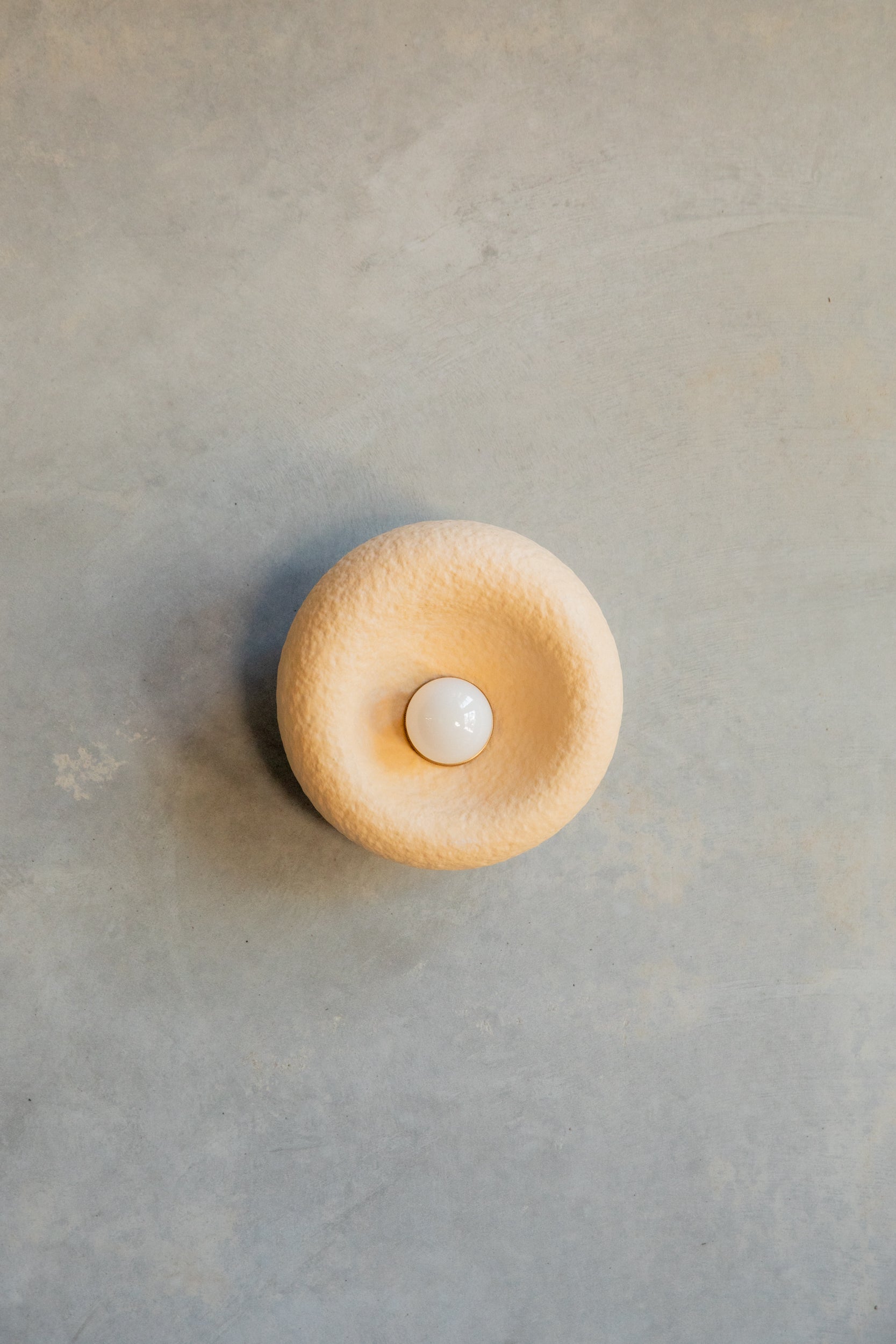 Pumice Sconce