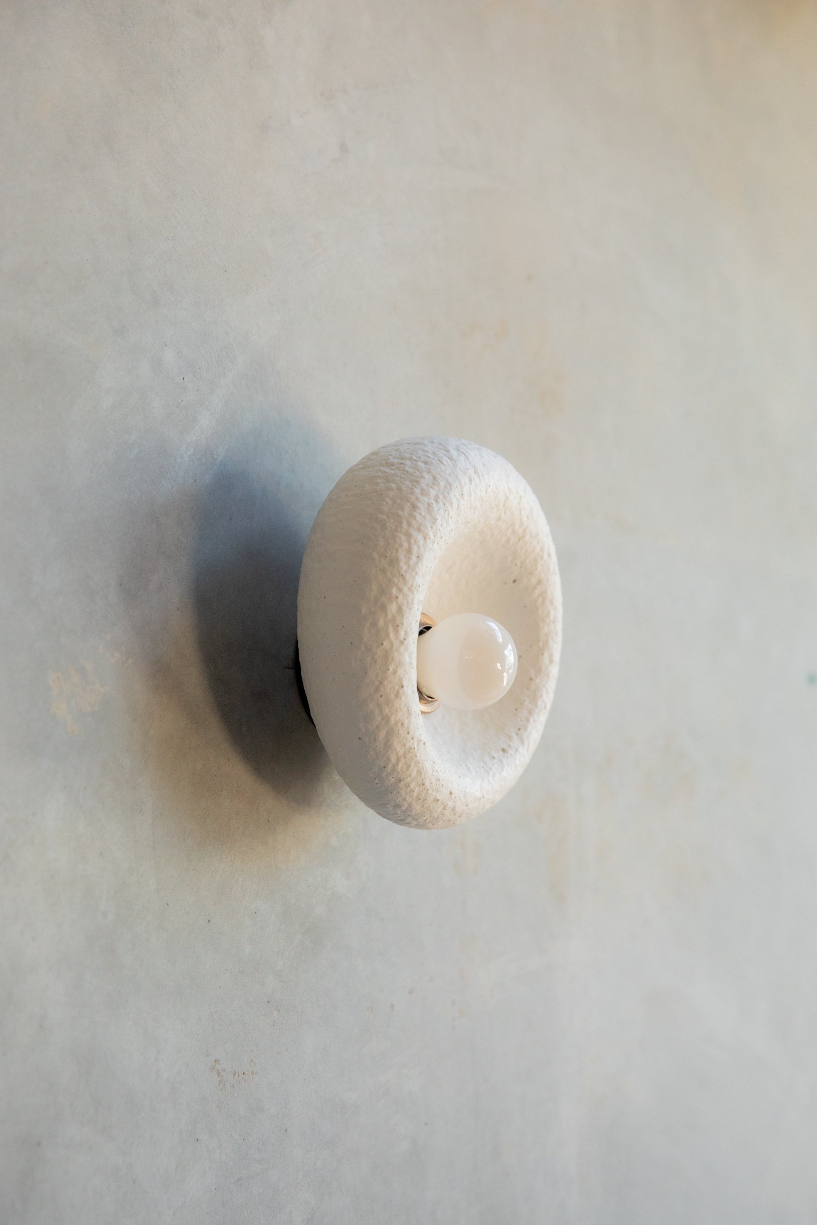 Pumice Sconce