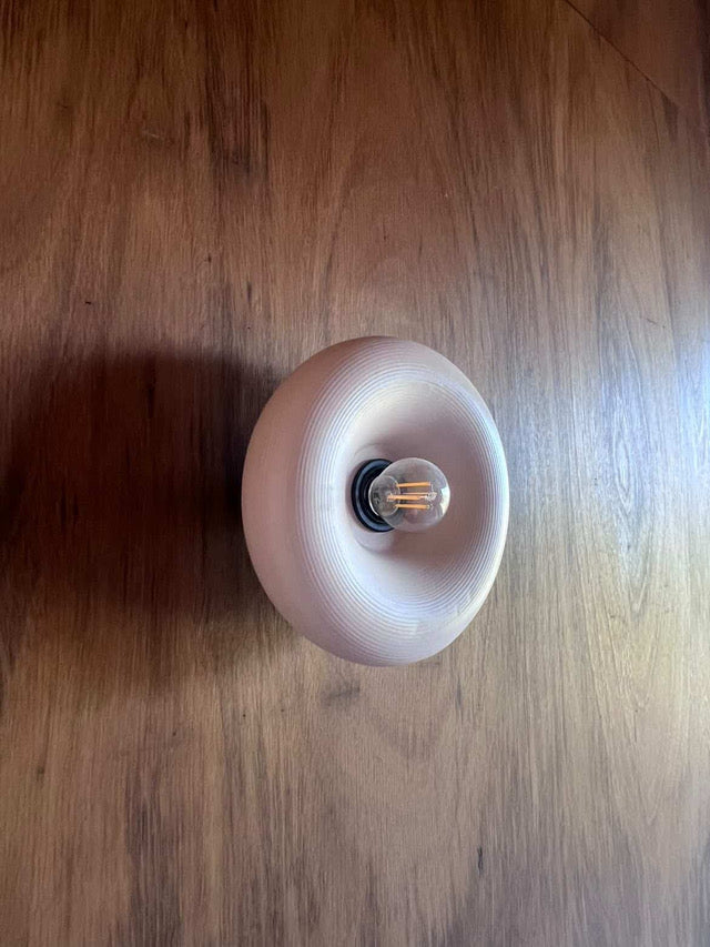 Haze wall sconce