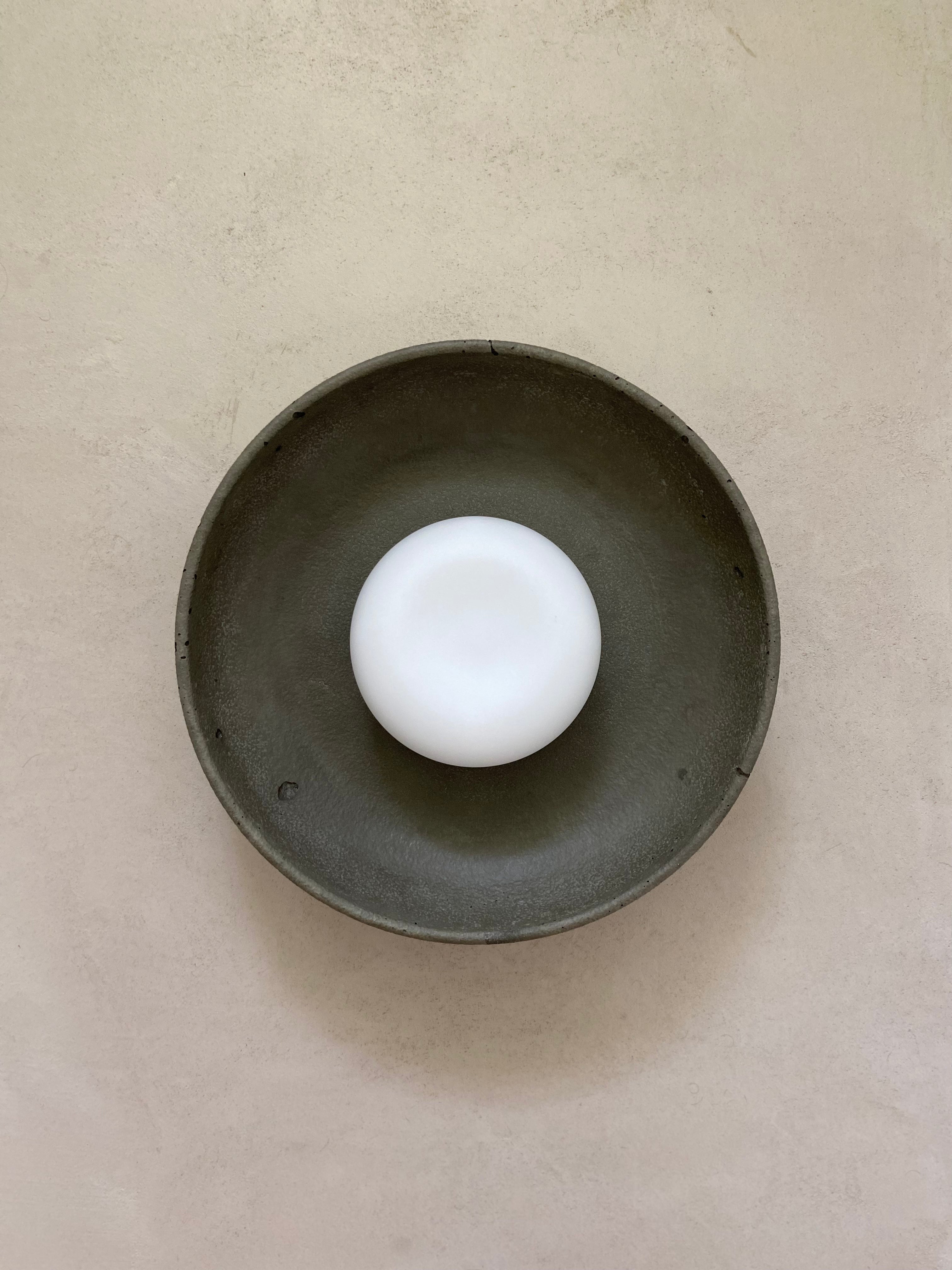 Large Textured Lona wall sconce