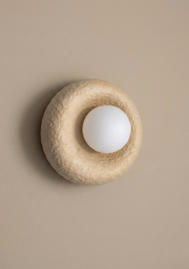Pumice Sconce