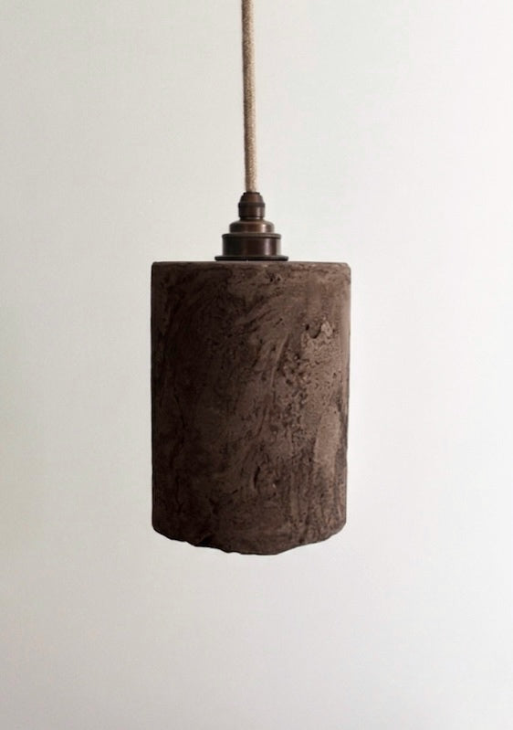 Cylindrical Eroded Pendant