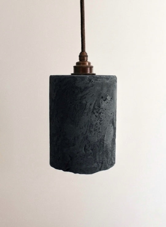 Cylindrical Eroded Pendant