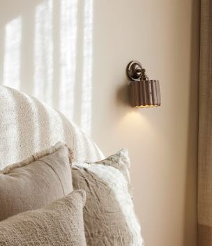 Fluted Wall Light with Knuckle